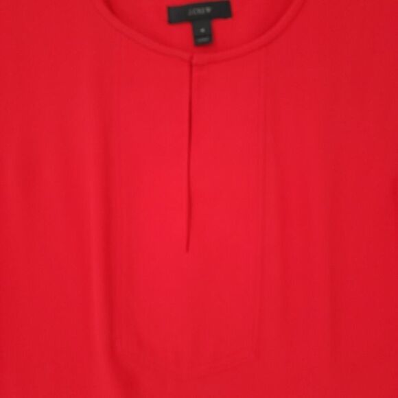 J.Crew Red Sleeveless Shell Top - Women's Size Large - Picture 6 of 8